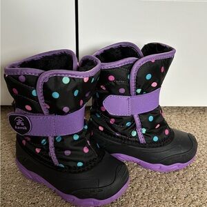 Kamik snow boots toddler size 8